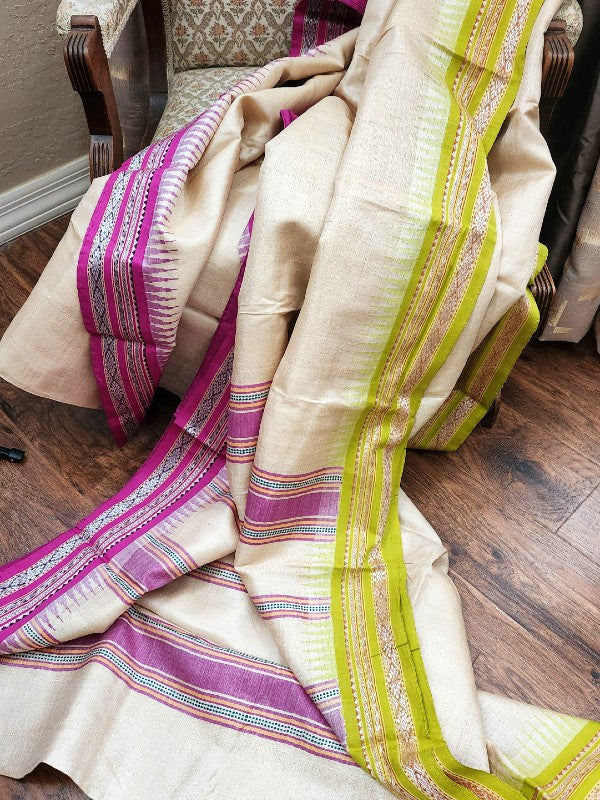 Vidharba Silk Tussar Saree