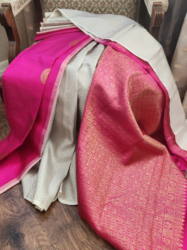 Patli Pallu Kanjivaram Silk Saree