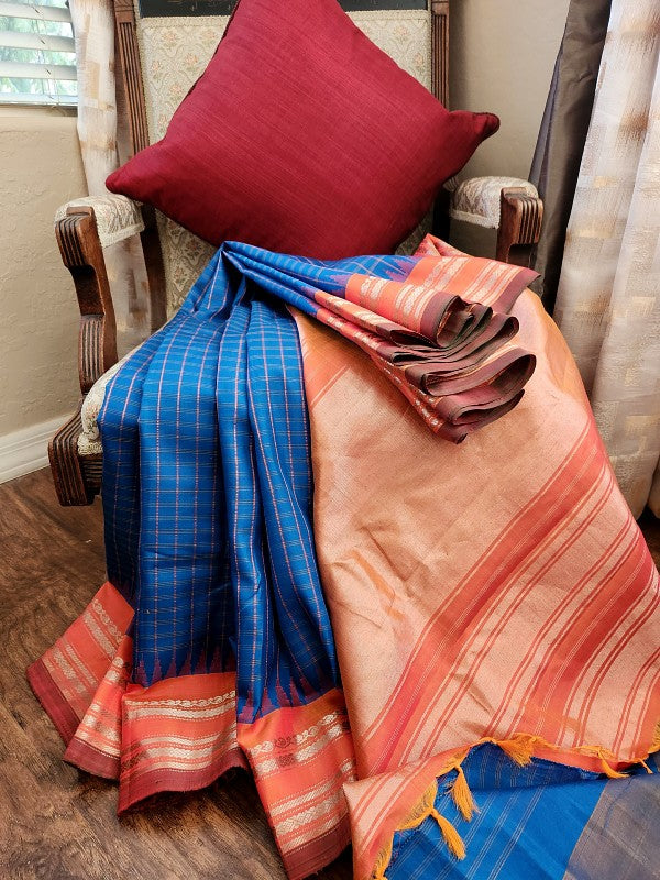 Azure Gadwal Silk