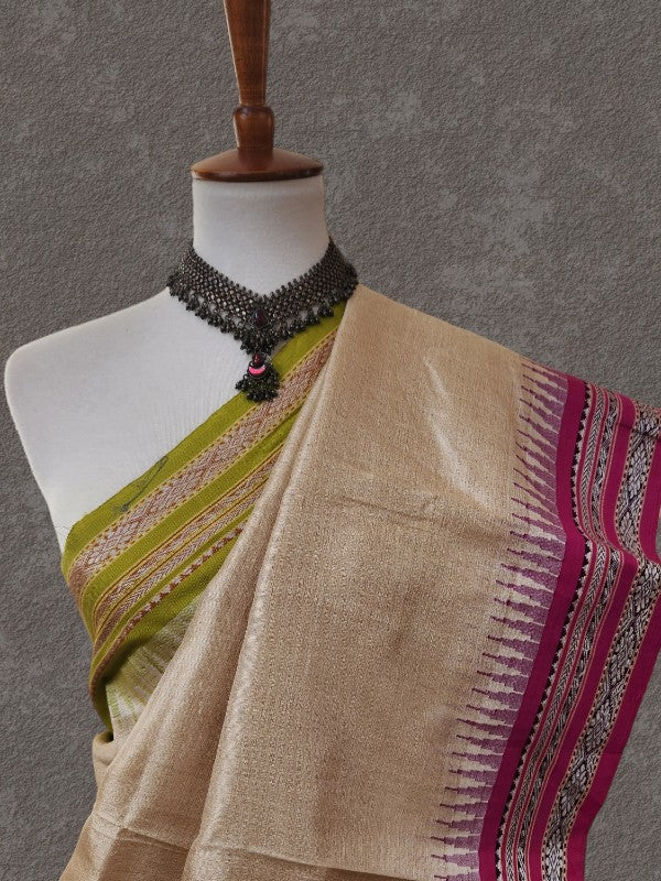 Vidharba Silk Tussar Saree