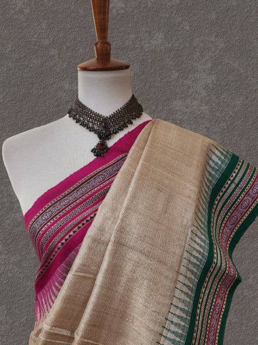 Vidharba Silk Tussar Saree