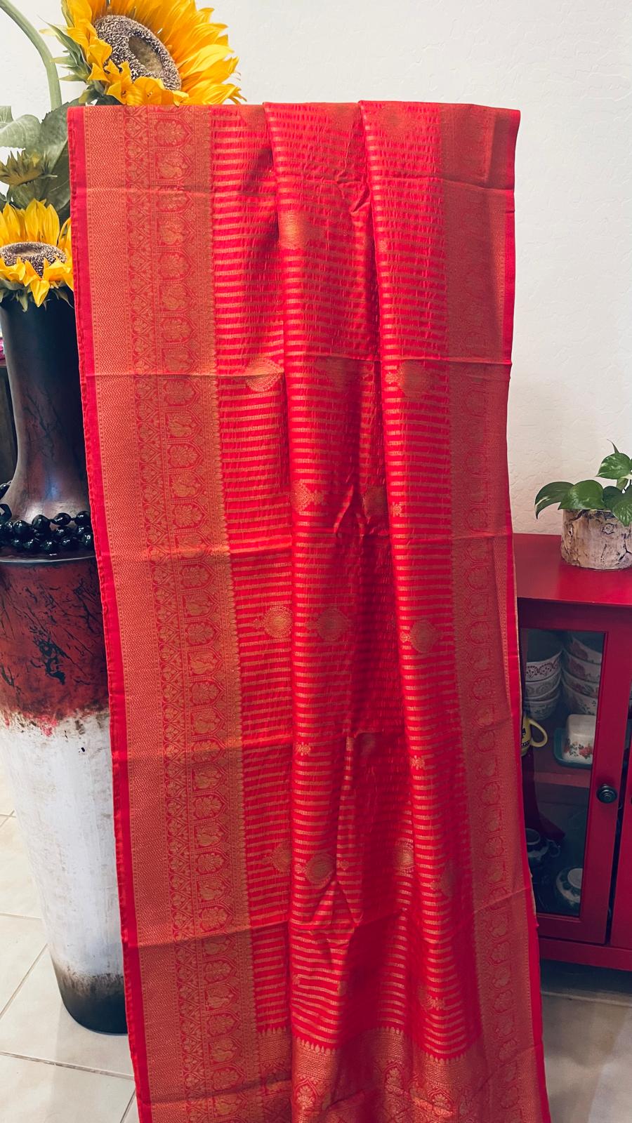 Crushed Chiniya Silk